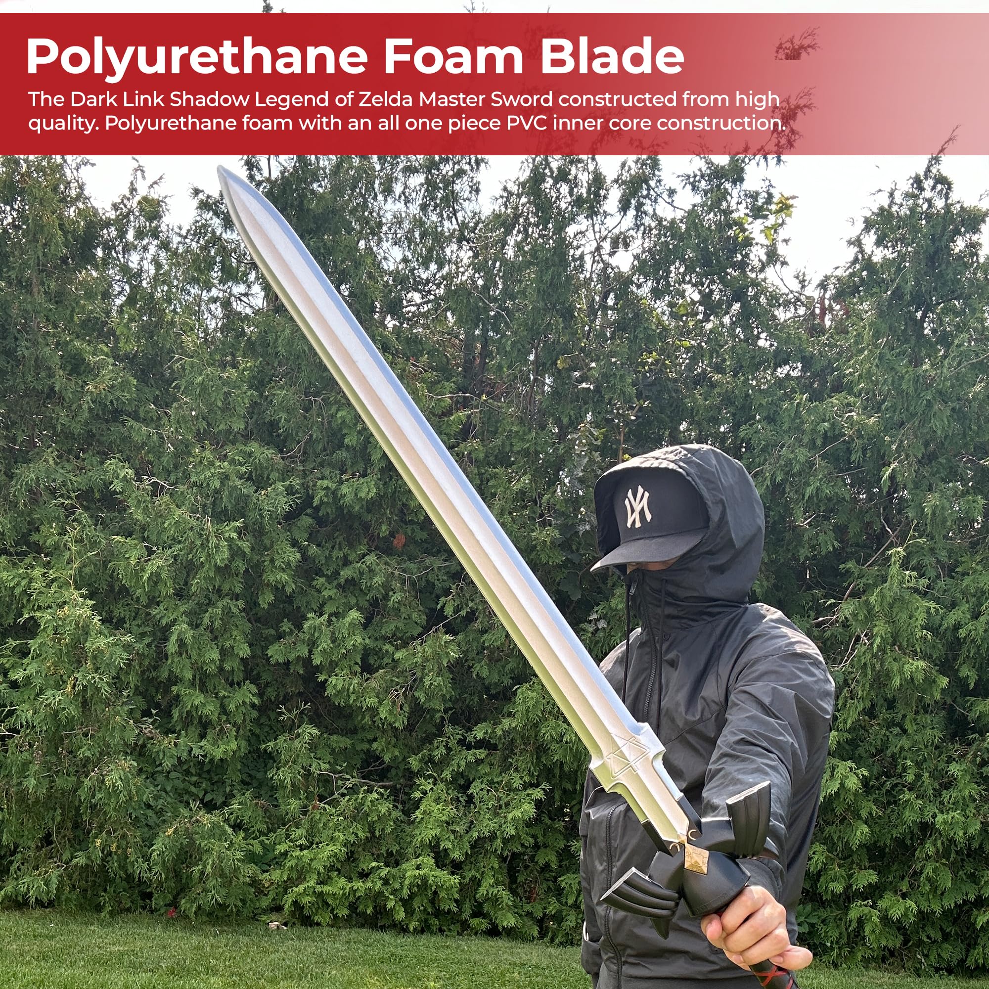 Amazon.com: MedievalDepot Shadow Triforce Foam Master Sword